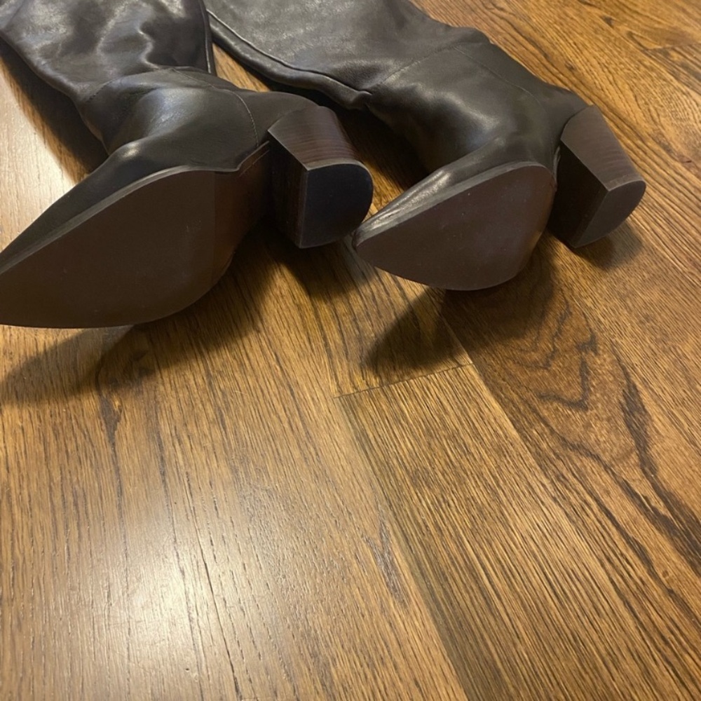 Zara Leather Boots - Picture 3 of 5